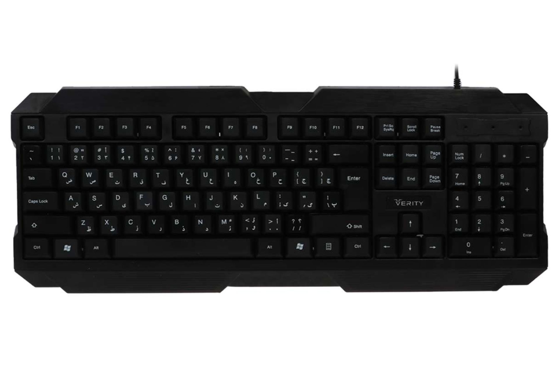 کیبورد وریتی V-KB6127 نمای بالا