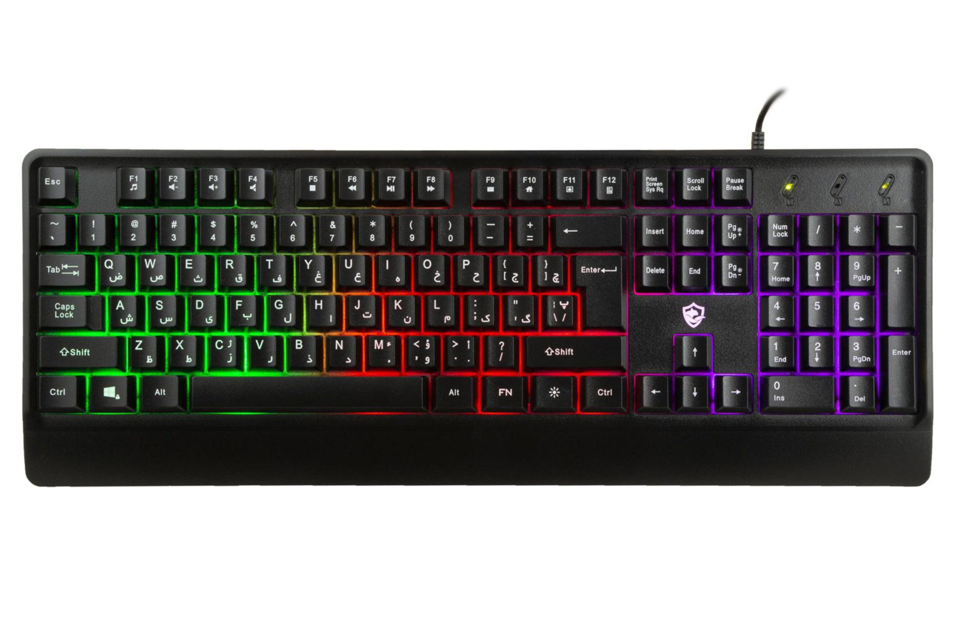 ابعاد کیبورد بیاند Beyond BGK-3300 RGB