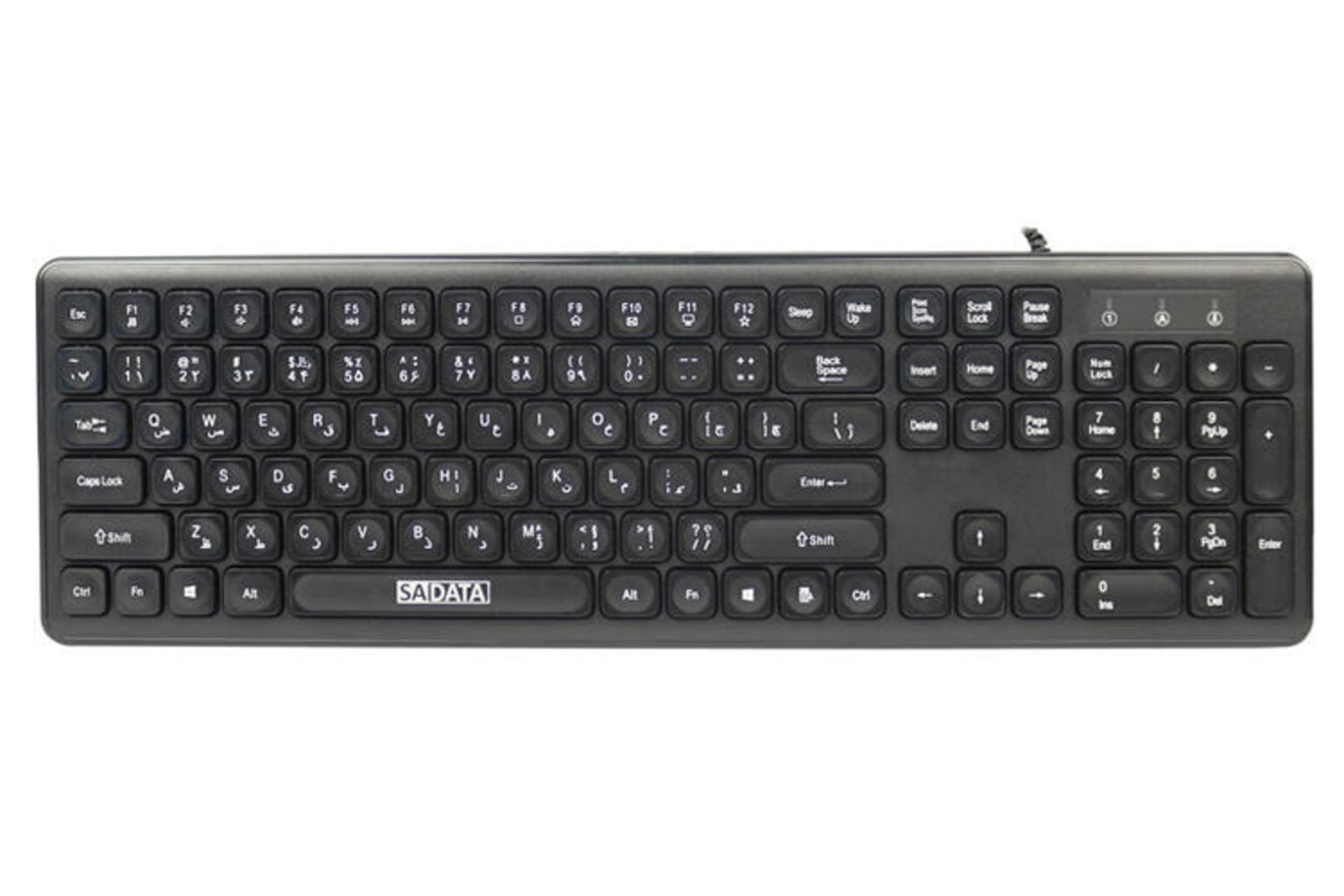 نمای روبرو کیبورد سادیتا SK-301