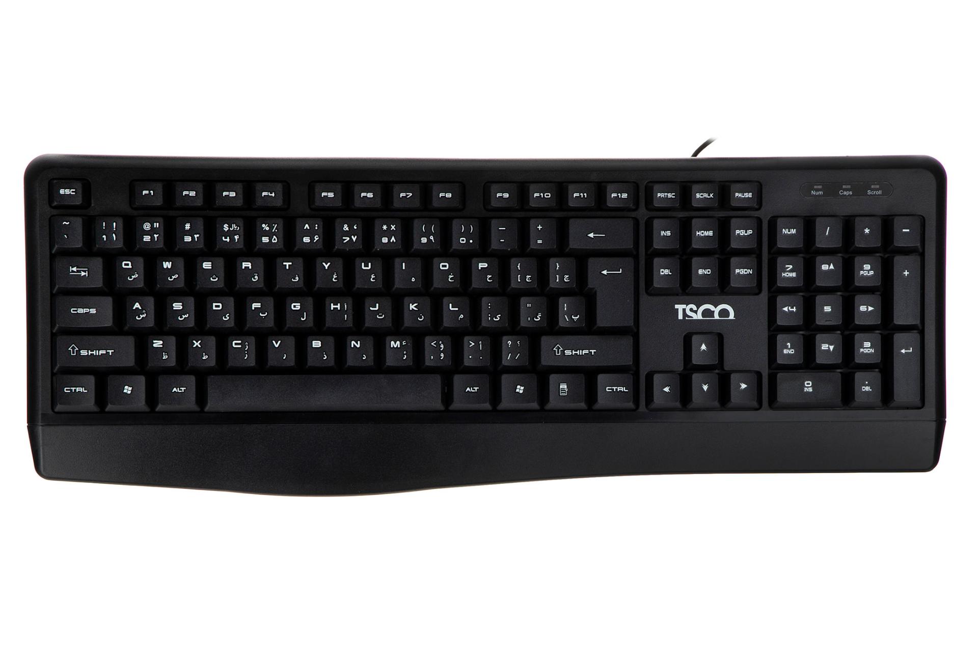 کیبورد تسکو TK 8033 نمای روبرو