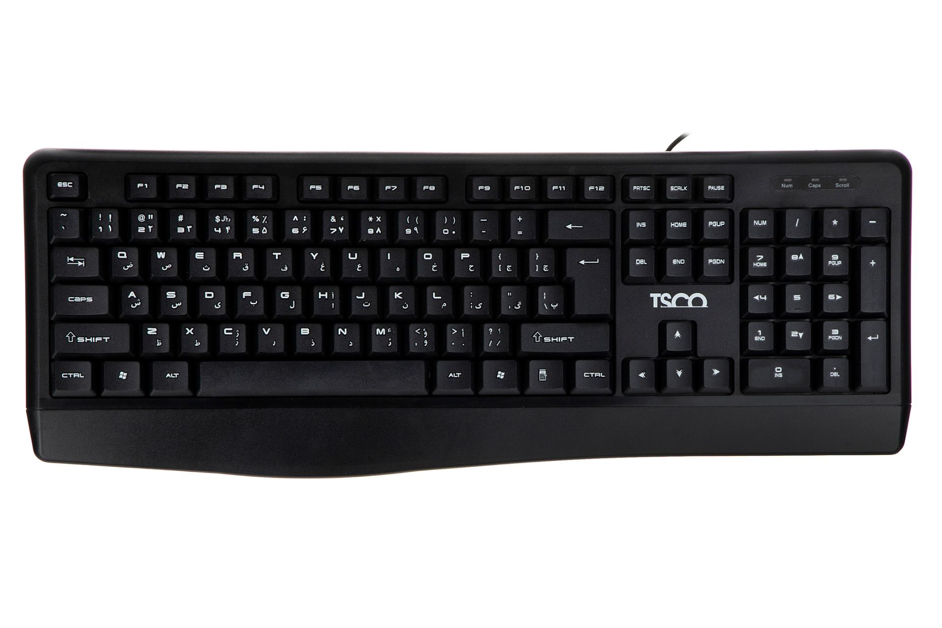 کیبورد تسکو TK 8033 نمای روبرو