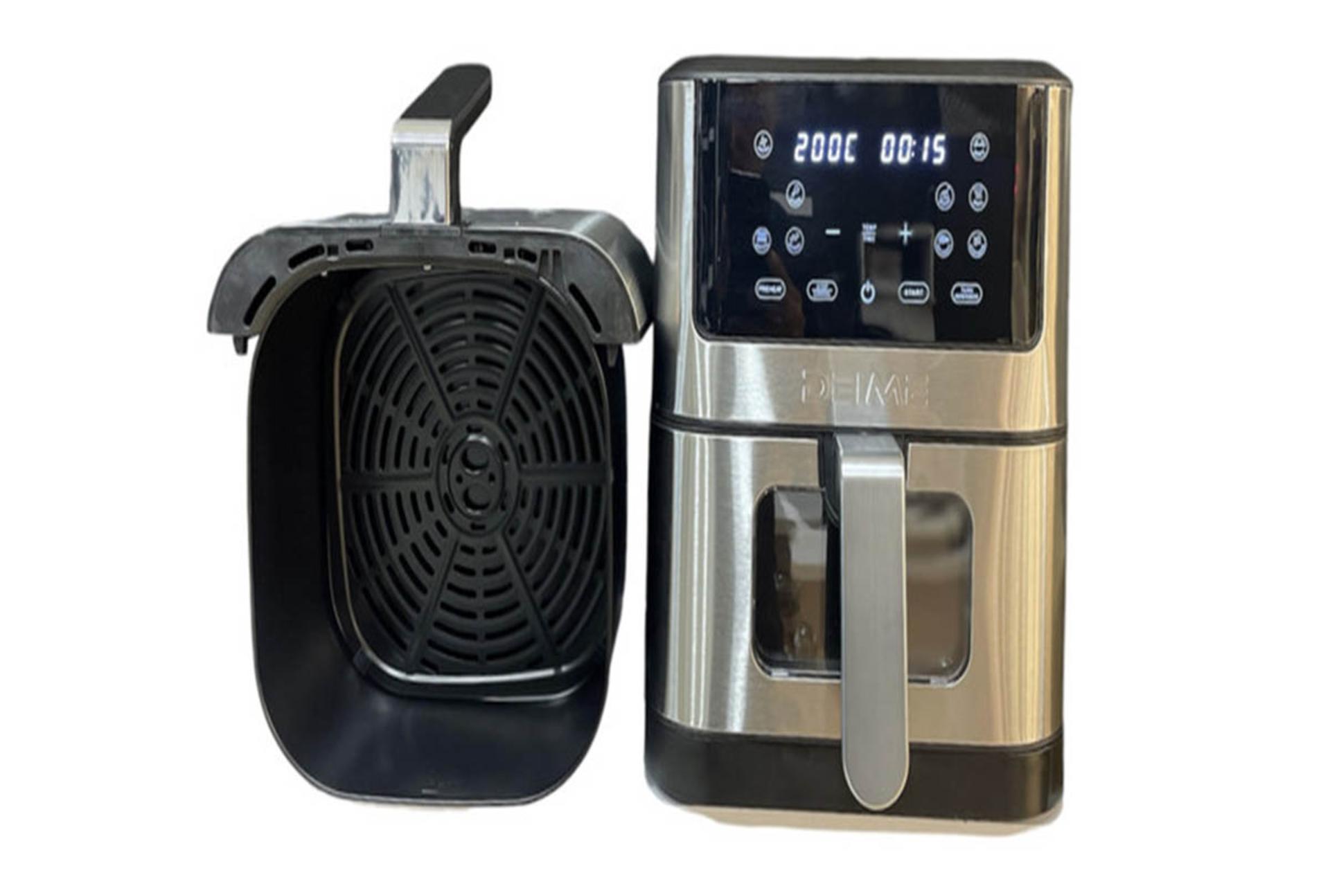 سرخ کن و هواپز دیمی RA610DSV نمای درب