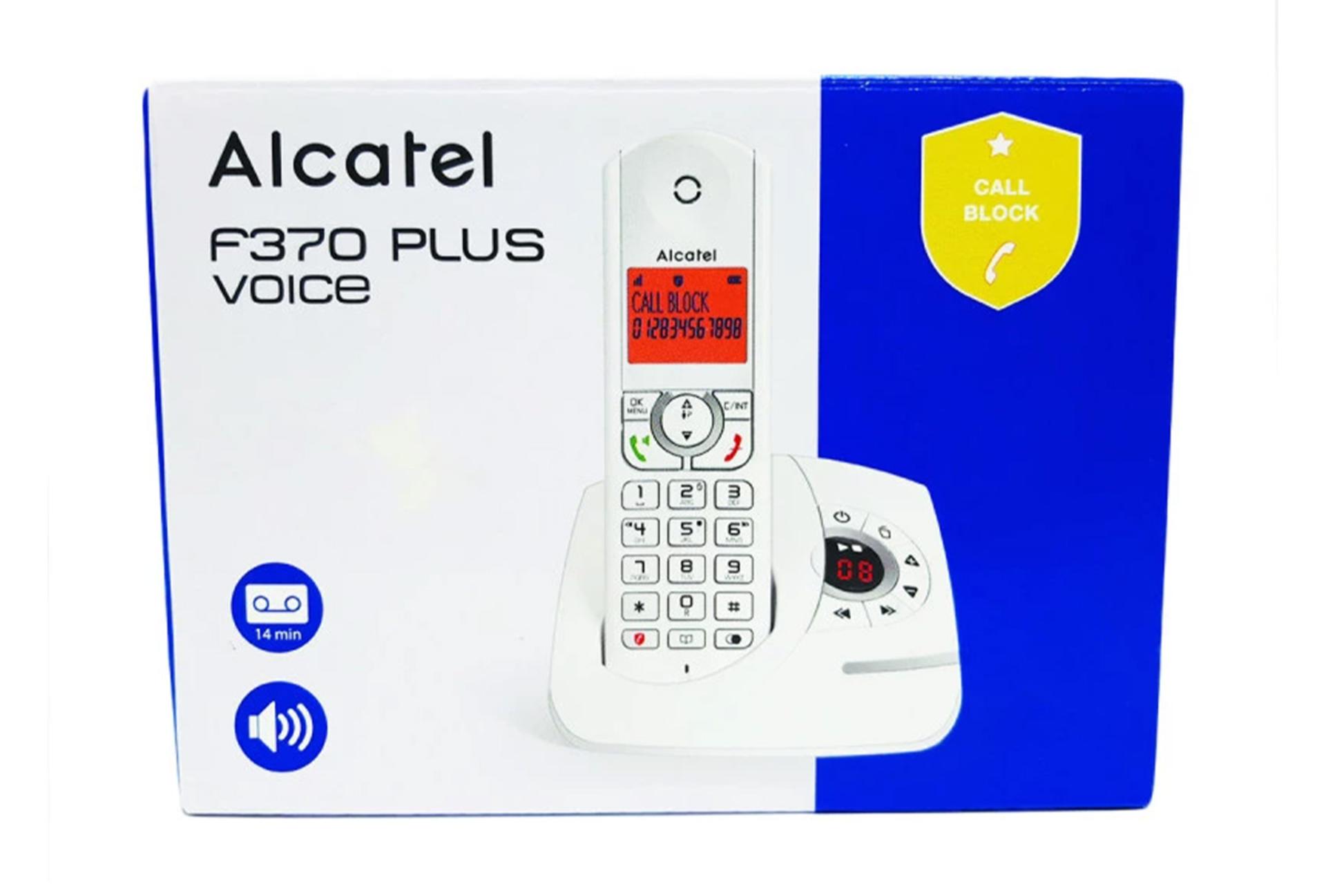 تلفن آلکاتل F370 PLUS Voice جعبه