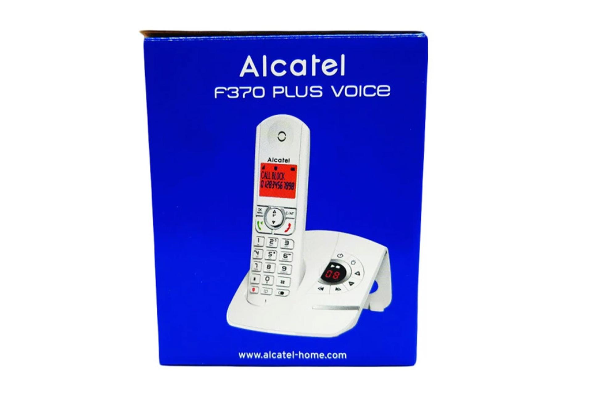 تلفن آلکاتل F370 PLUS Voice جعبه