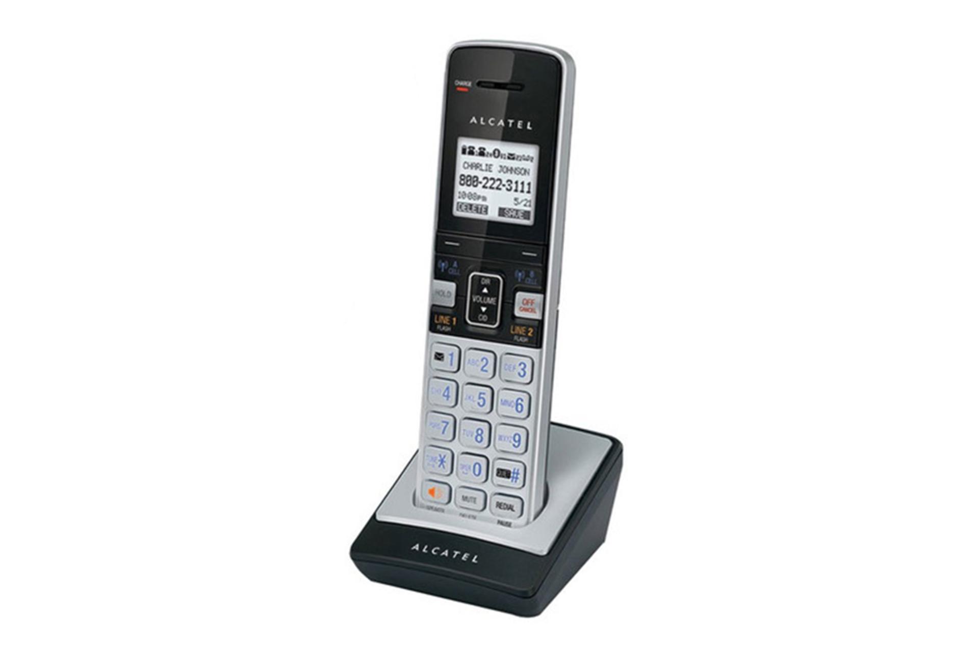 تلفن آلکاتل XPS2120 نمای گوشی بی‌سیم