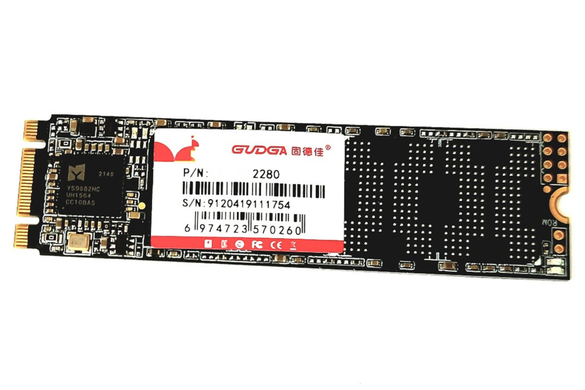 SSD گودگا 2280 SATA M.2 ظرفیت 512 گیگابایت