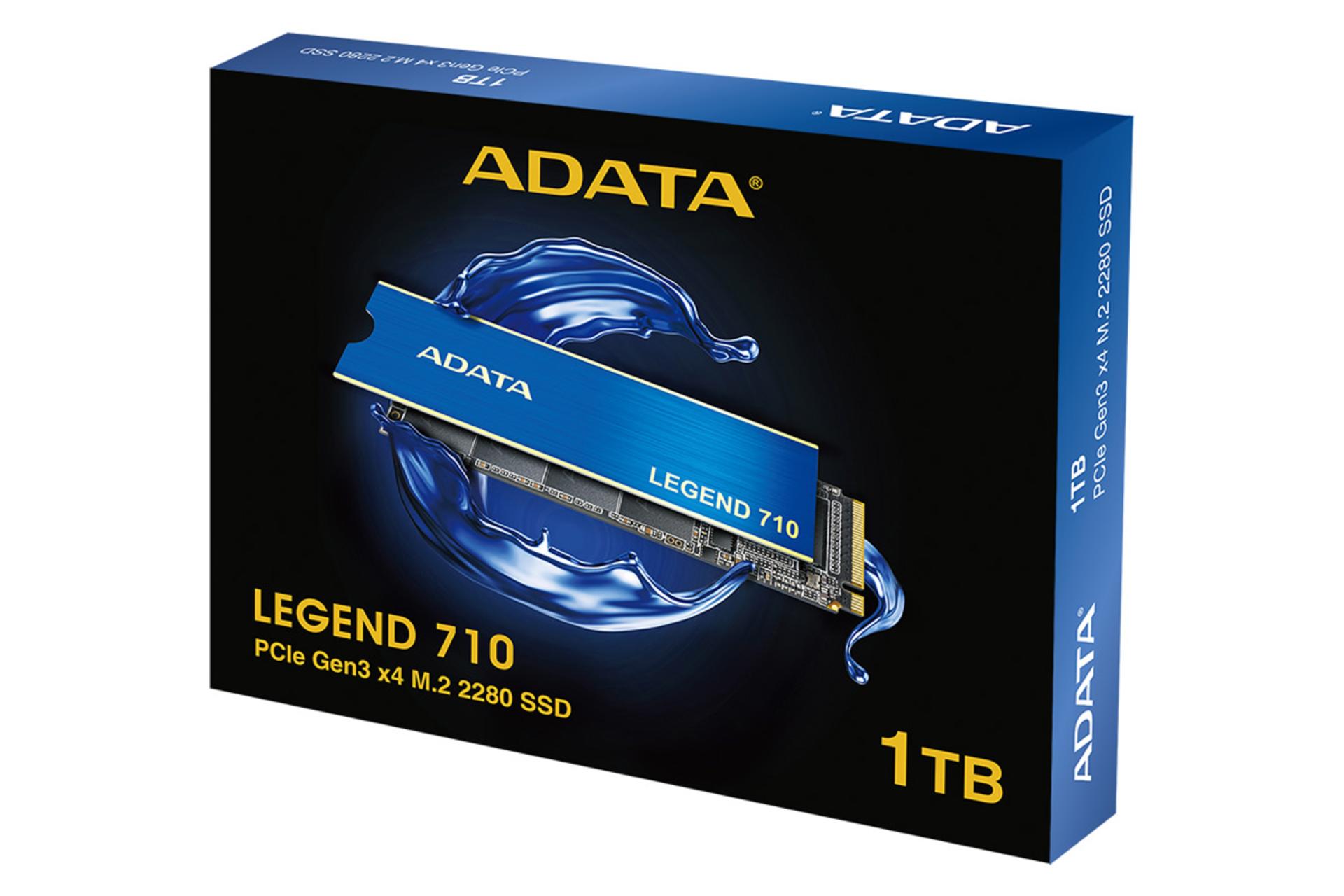 جعبه SSD ای دیتا LEGEND 710 NVMe M.2 ظرفیت 1 ترابایت
