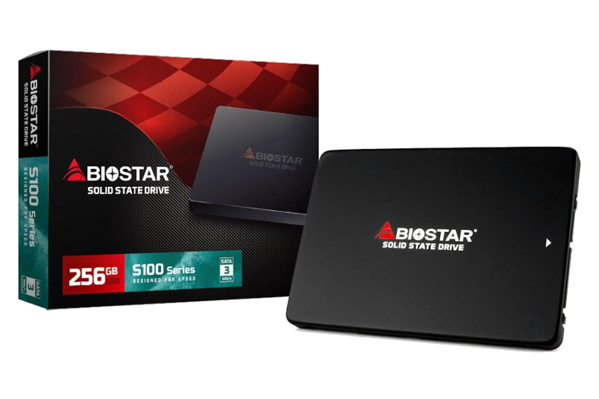 جعبه SSD بایوستار Biostar S100 SATA 2.5 256GB ظرفیت 256 گیگابایت