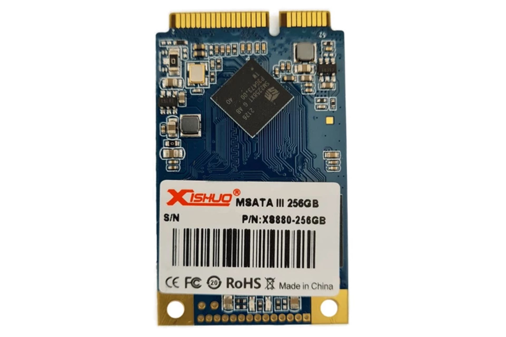 SSD ایکس آی شو XS880 mSATA ظرفیت 256 گیگابایت