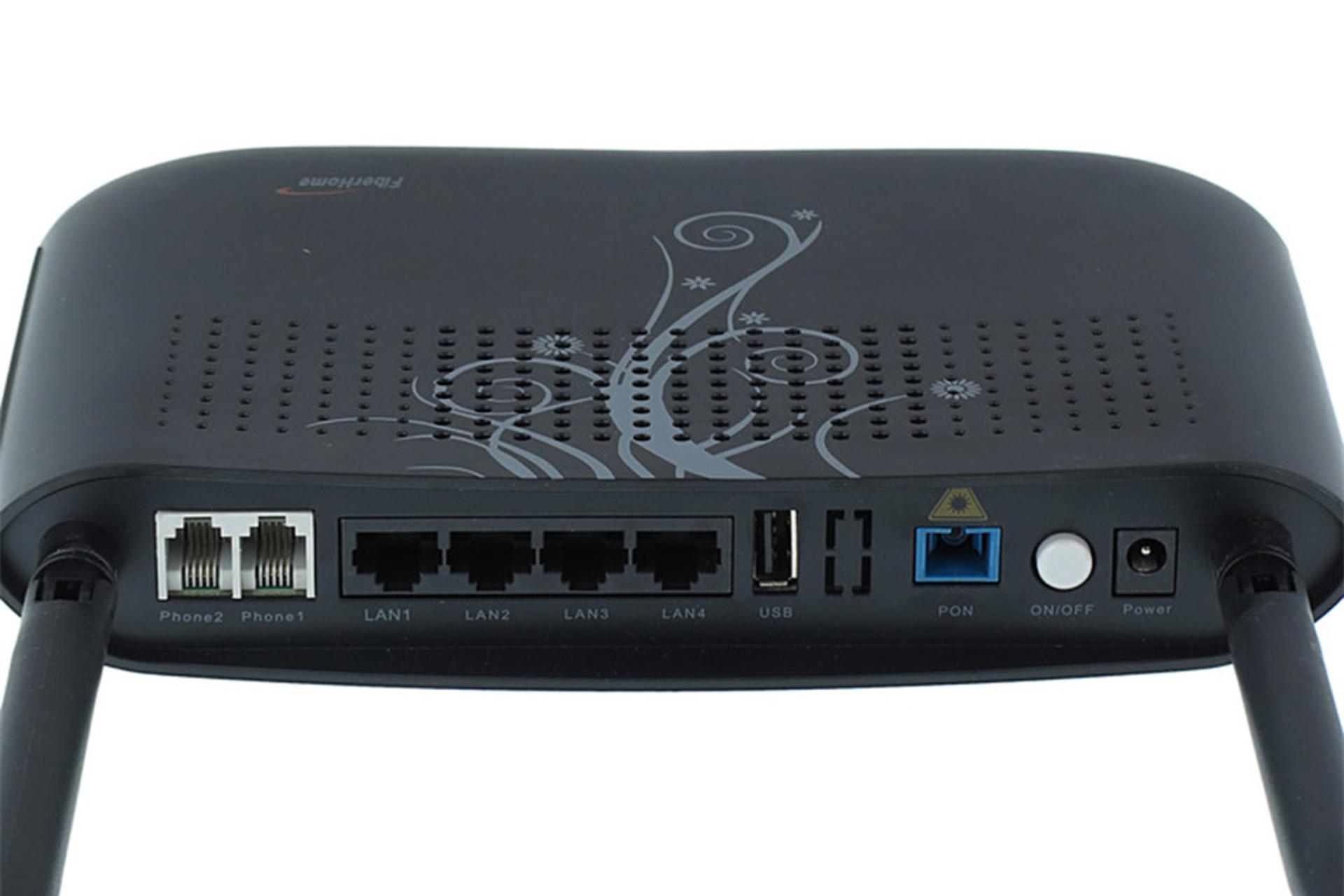 مرجع متخصصين ايران درگاه‌هاي مودم روتر GPON فايبرهوم FiberHome AN5506-04-F