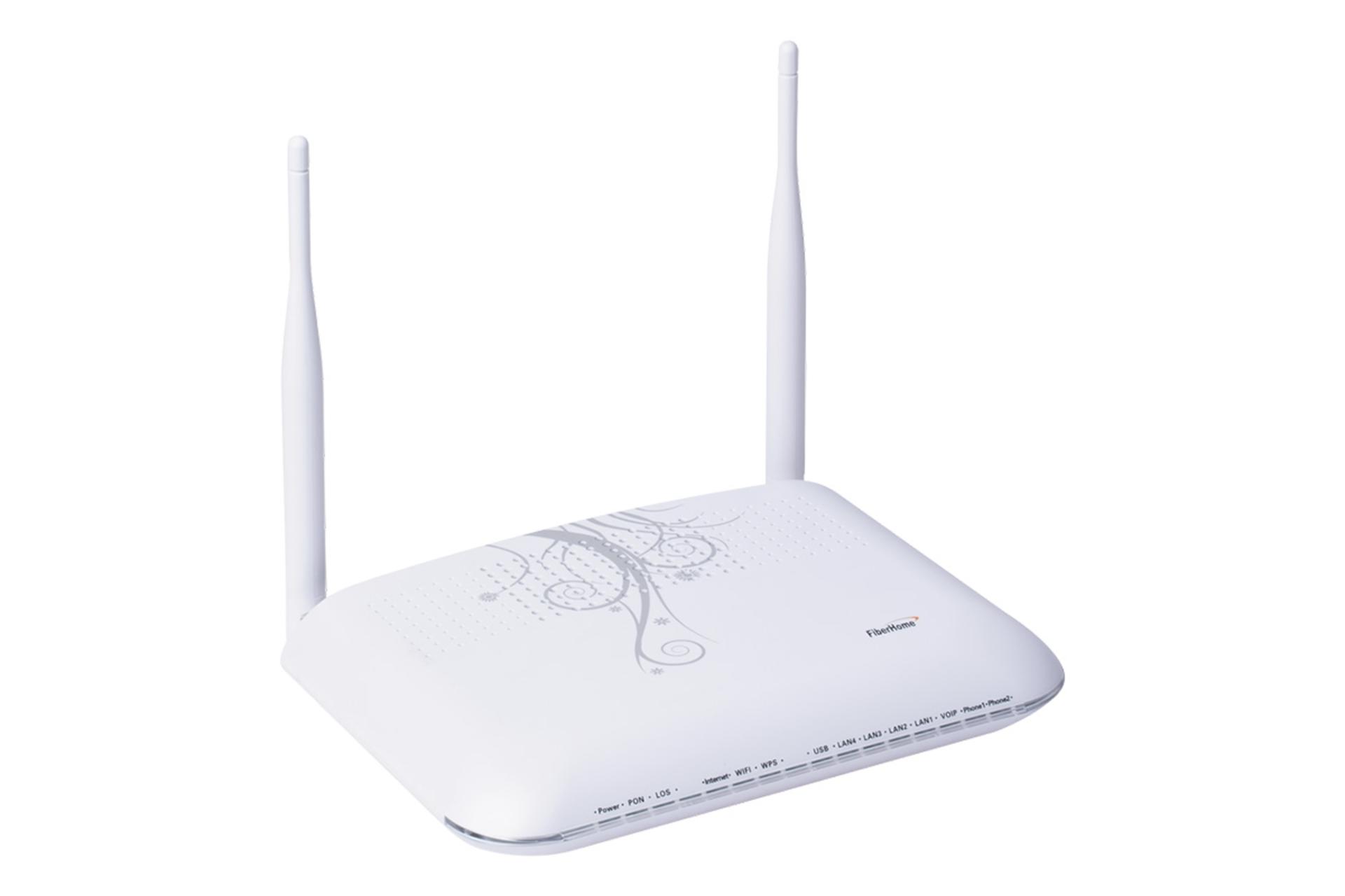 مرجع متخصصين ايران نماي كناري مودم روتر GPON فايبرهوم FiberHome AN5506-04-FS