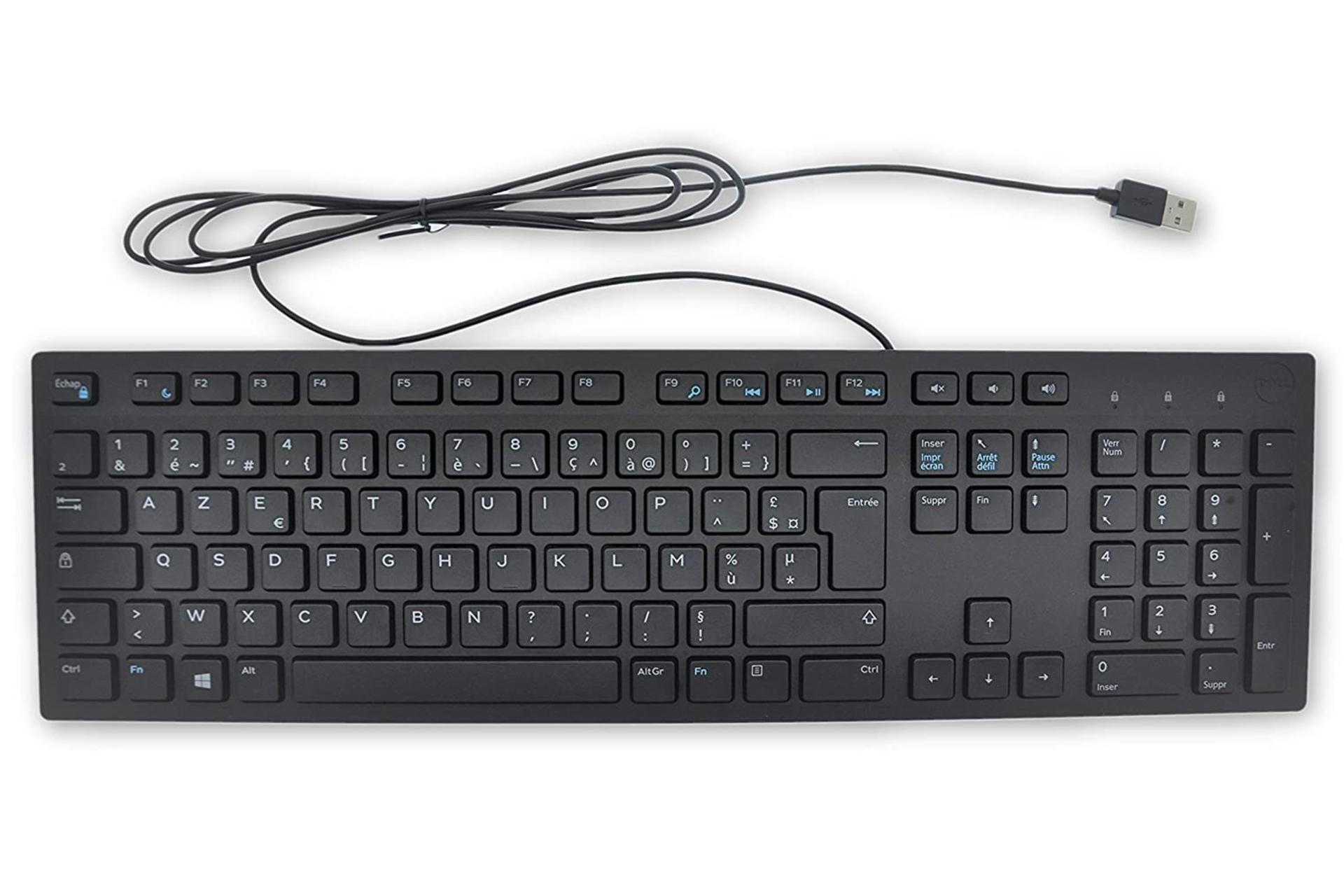 ابعاد کیبورد دل KB216