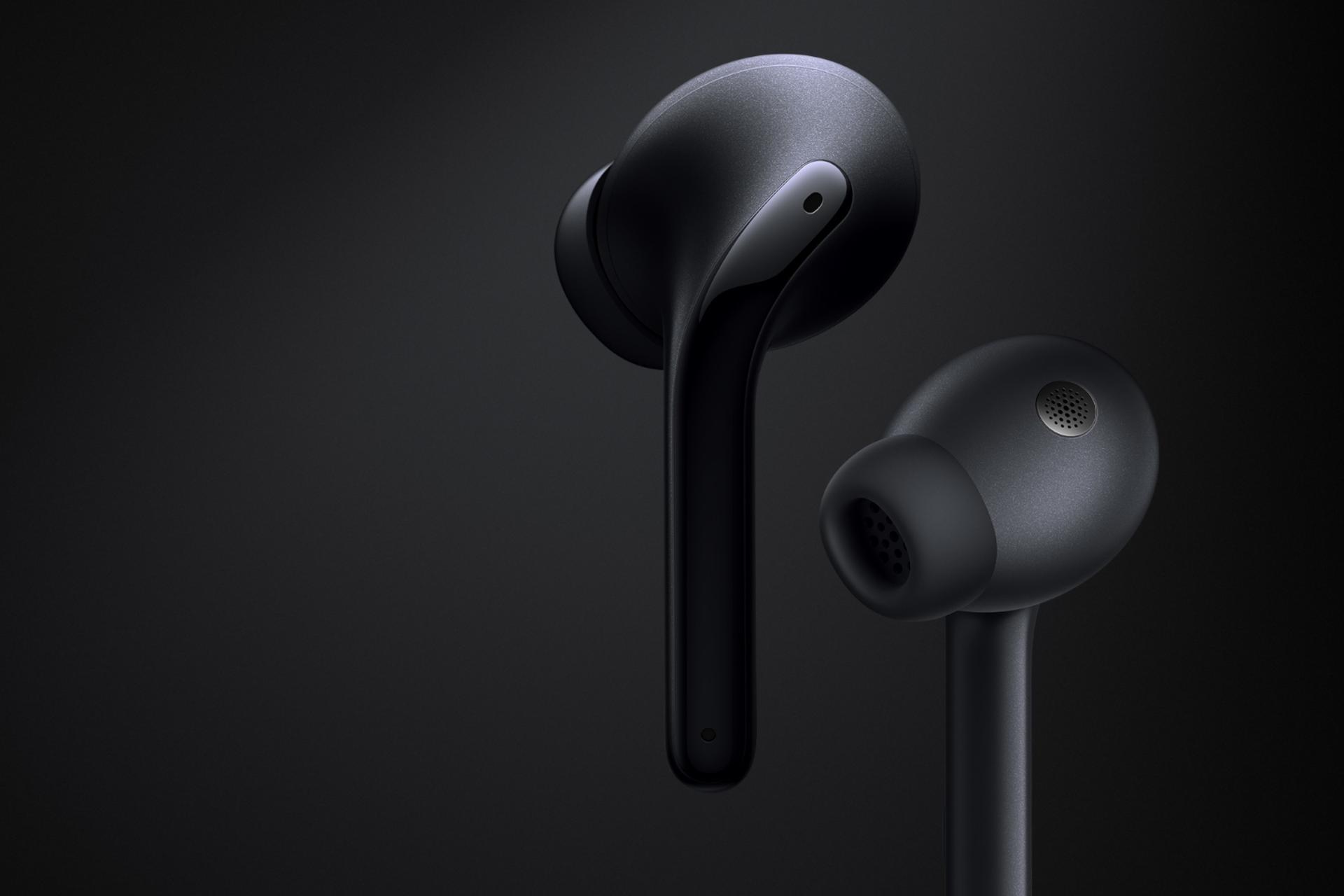نمای جلو و پشت ایرباد بی سیم شیائومی Xiaomi Buds 3