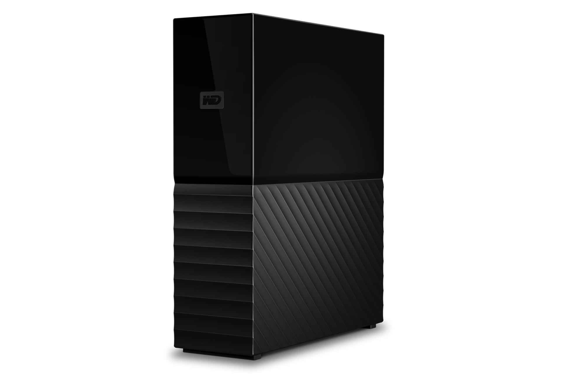 نمای راست هارد دیسک وسترن دیجیتال My Book WDBBGB0080HBK ظرفیت 8 ترابایت