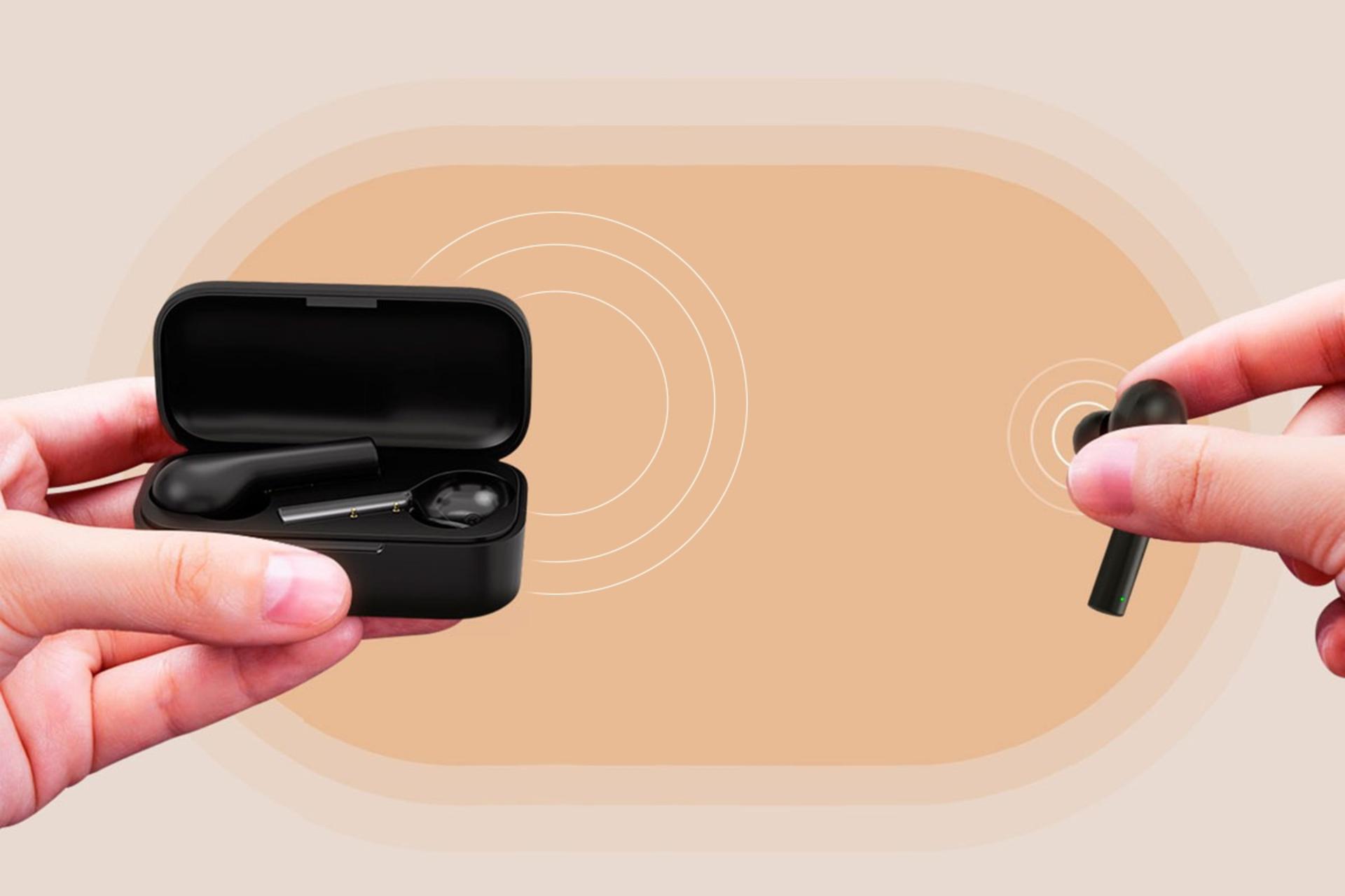 هدفون بی سیم کیو سی وای QCY T5 مشکی