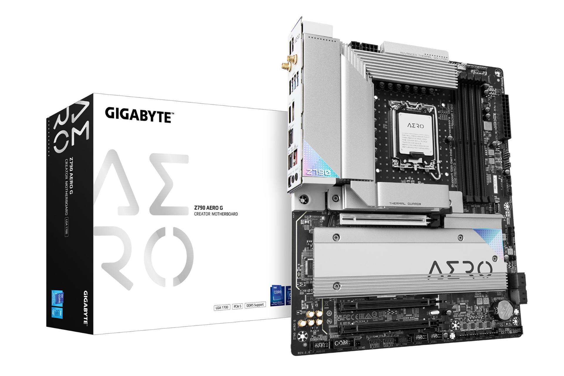 جعبه مادربرد گیگابایت GIGABYTE Z790 AERO G (rev. 1.0)