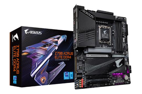 جعبه مادربرد گیگابایت GIGABYTE Z790 AORUS ELITE DDR4 (rev. 1.0)