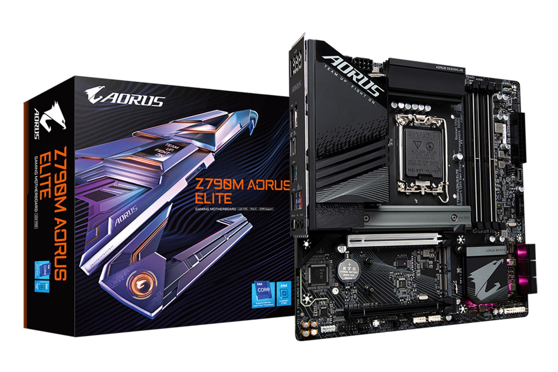 جعبه مادربرد گیگابایت GIGABYTE Z790M AORUS ELITE (rev. 1.0)