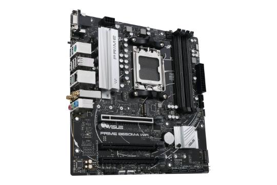 نمای کناری مادربرد ایسوس ASUS PRIME B650M-A WIFI