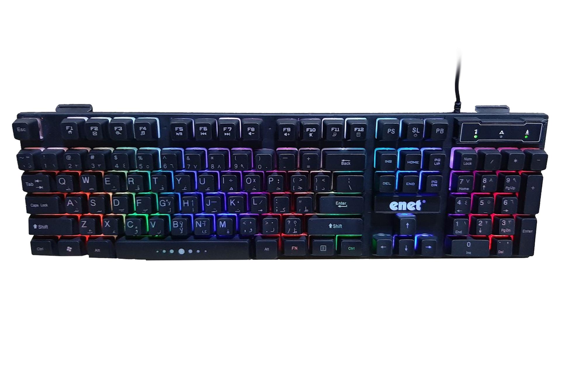 ابعاد کیبورد ای نت E50