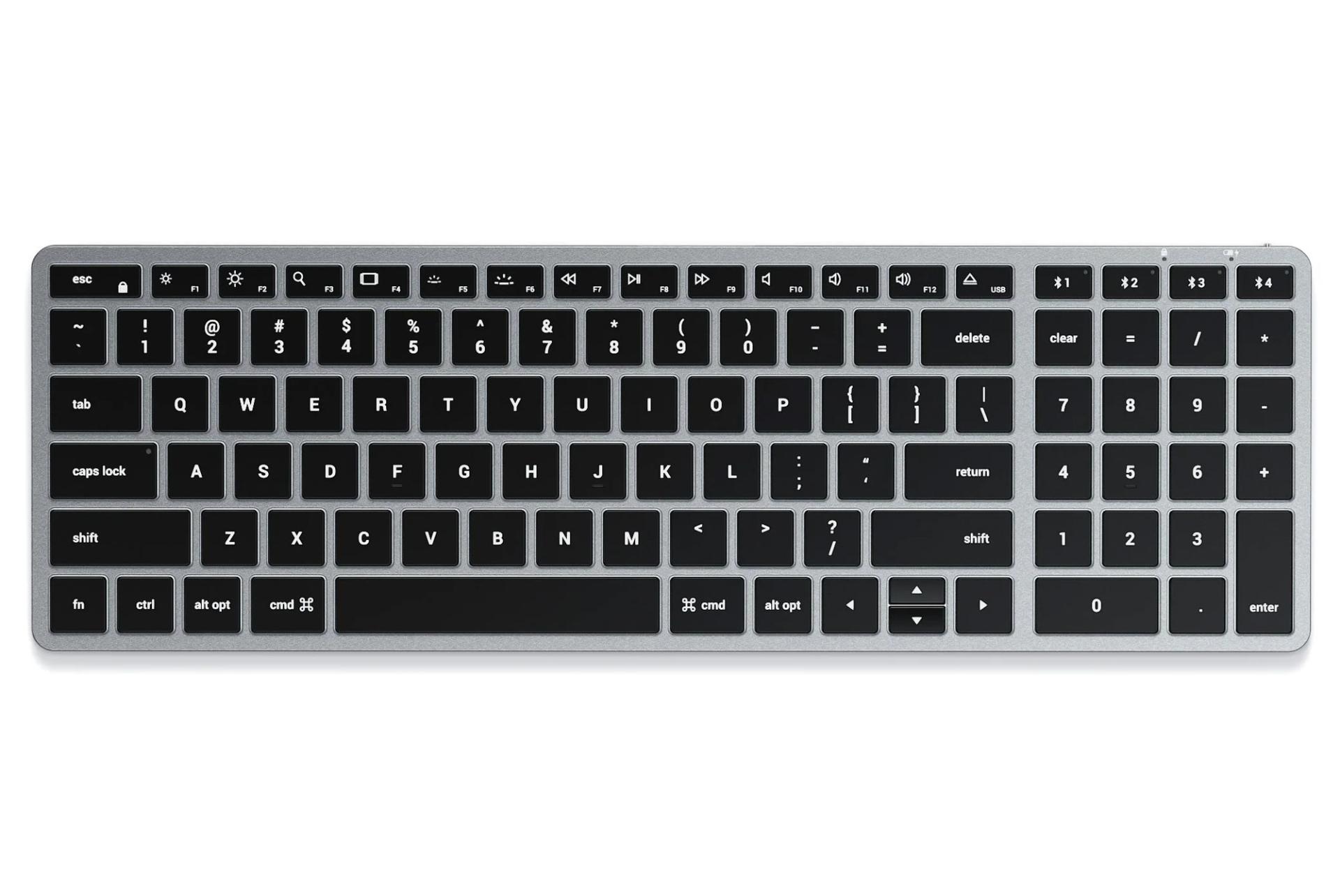 کیبورد ساتچی Slim X2 نمای بالا