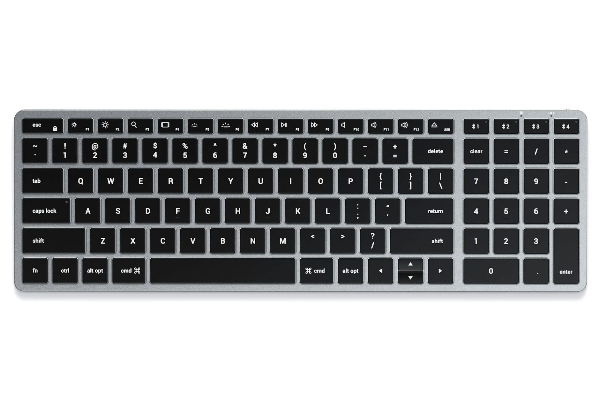 کیبورد ساتچی Slim X2 نمای بالا