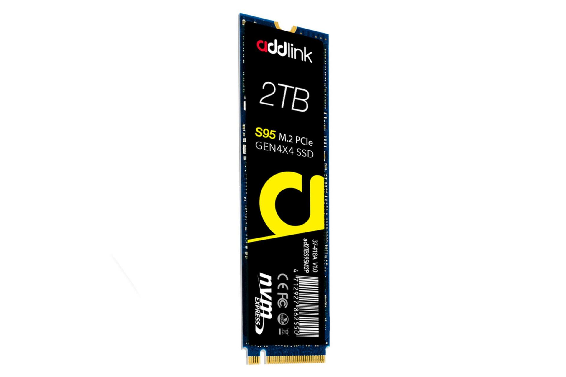 SSD ادلینک S95 NVMe M.2 ظرفیت 2 ترابایت