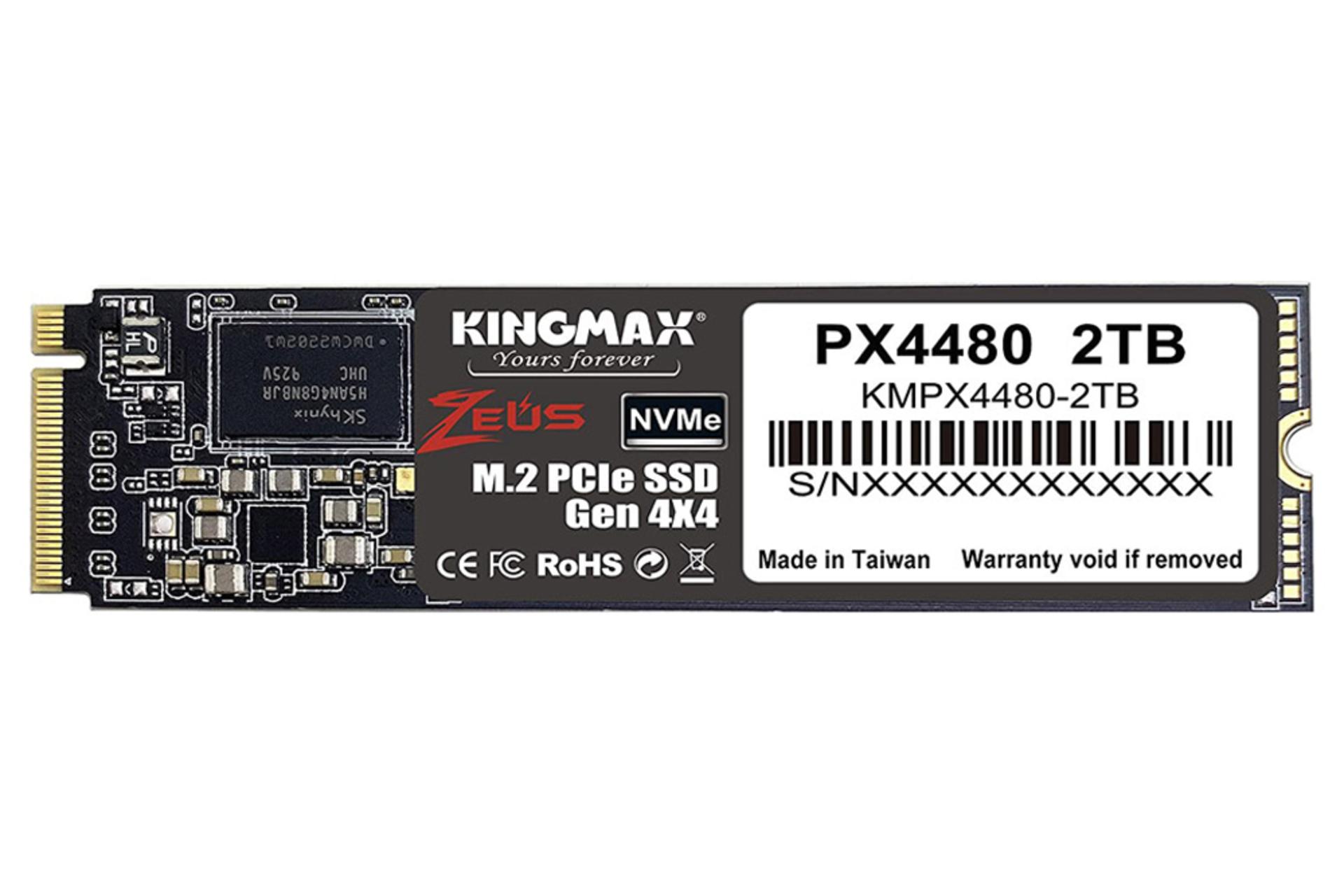 SSD کینگ مکس PX4480 NVMe M.2 ظرفیت 2 ترابایت