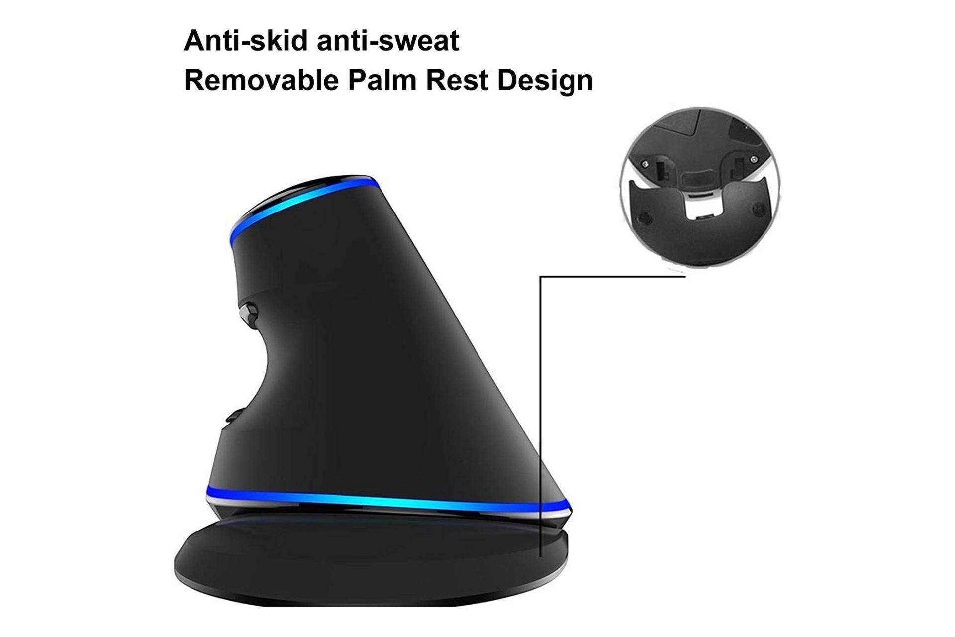 نمای پشتی ماوس جی تک دیجیتال J-Tech Digital V628