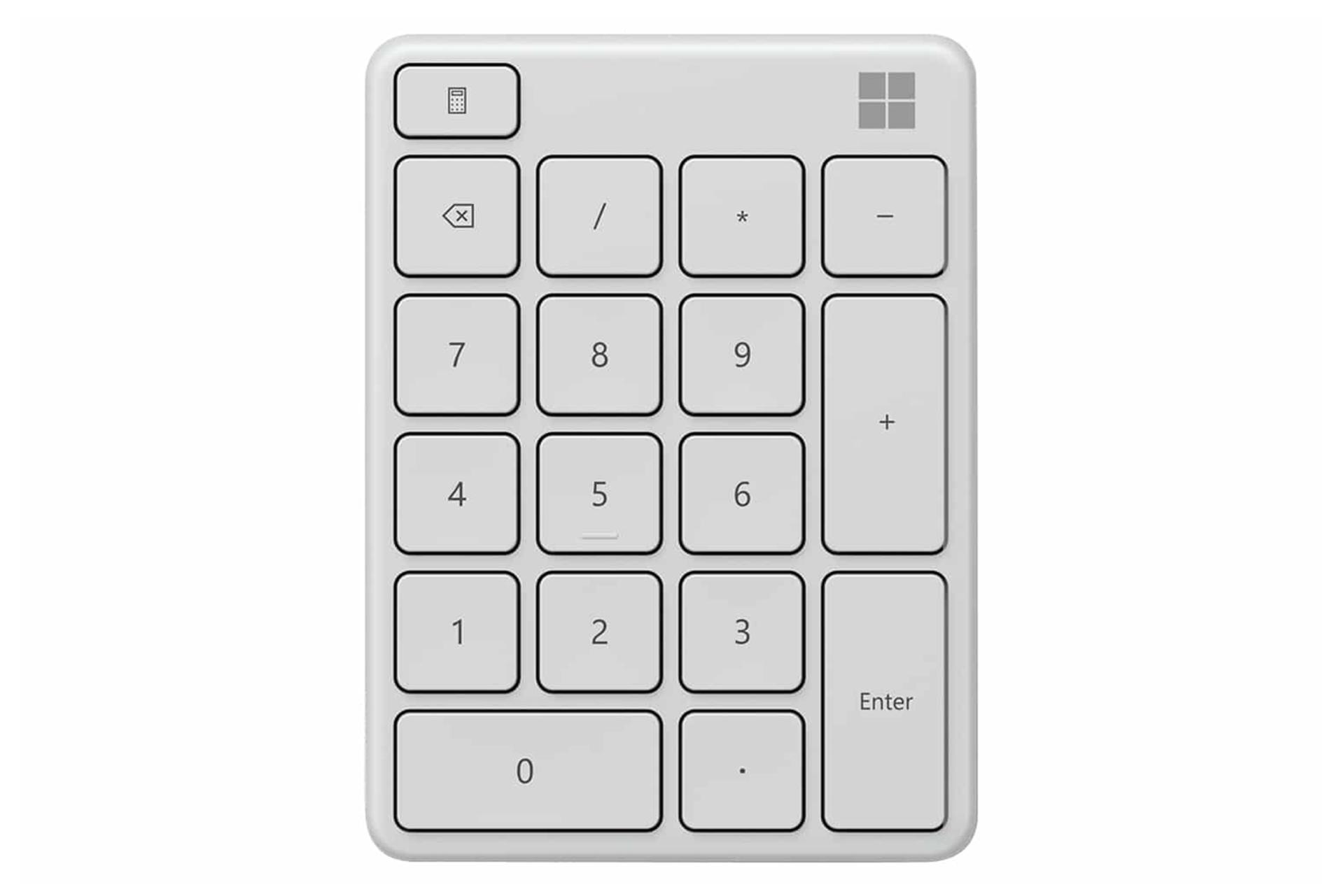 کیبورد مایکروسافت Number Pad سفید