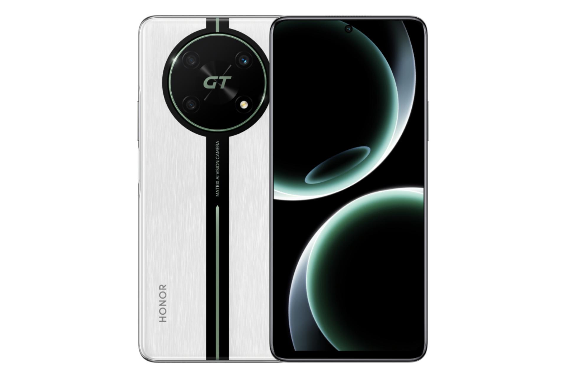 گوشی موبایل آنر HONOR X40 GT Racing سفید