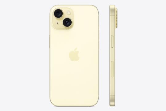 پنل پشت گوشی موبایل آیفون 15 اپل / Apple iPhone 15 زرد