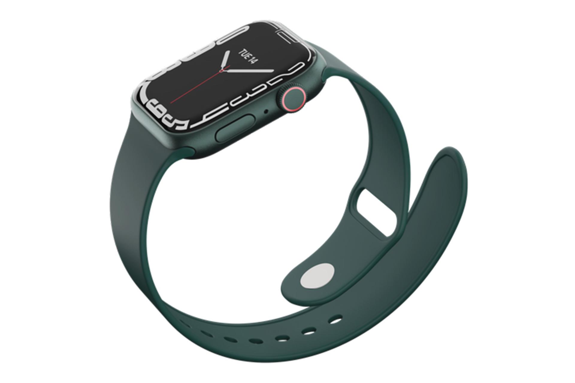 رنگ سبز ساعت هوشمند پرودو Porodo Series 8