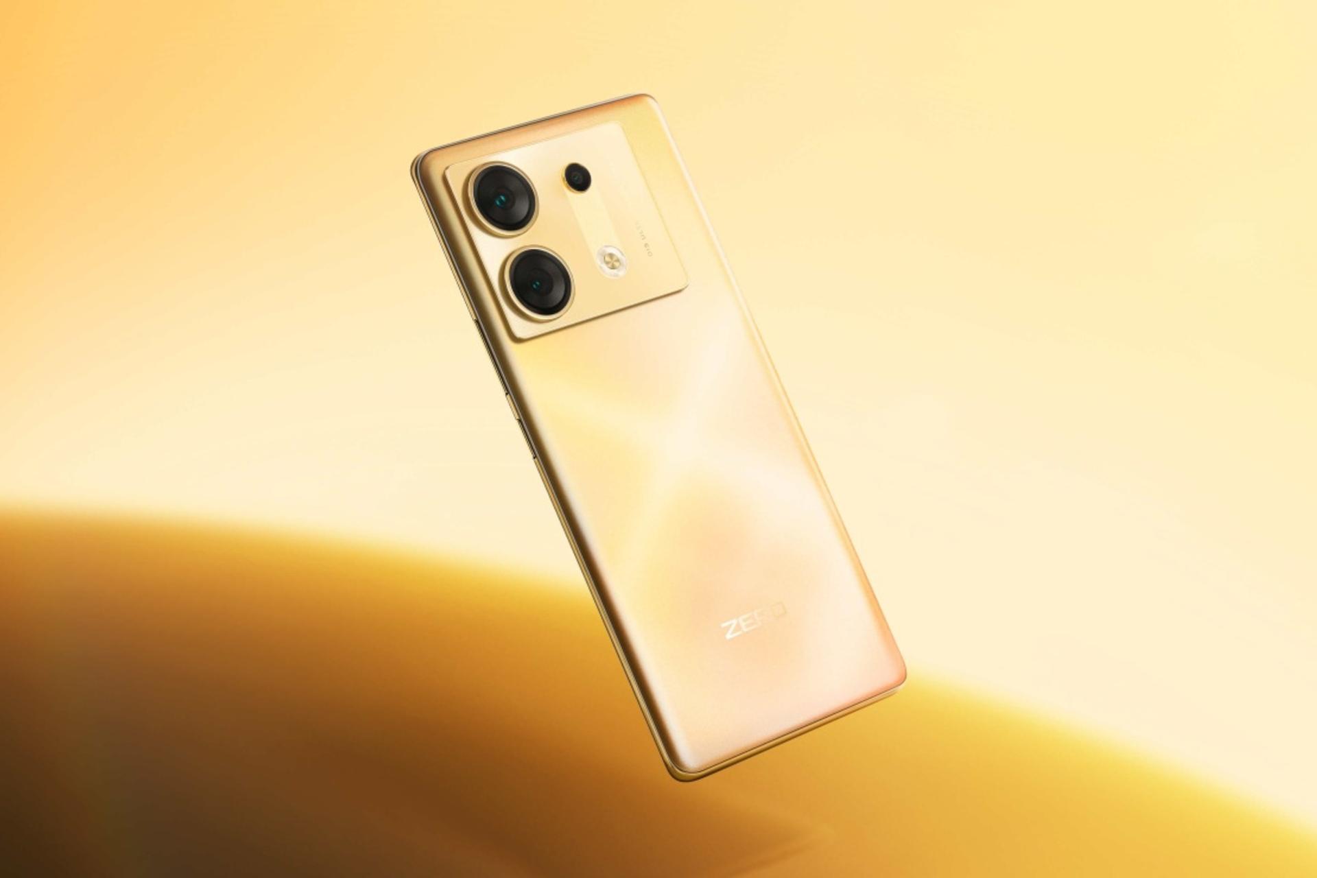 پنل پشت گوشی موبایل اینفینیکس Infinix Zero 30 طلایی