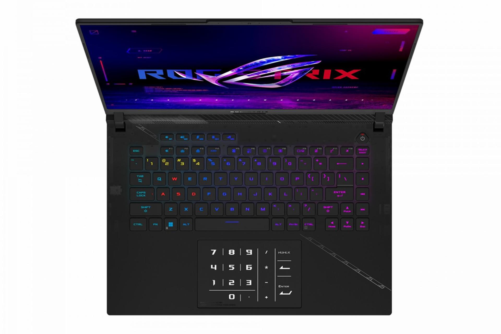 لپ تاپ ایسوس ASUS ROG Strix SCAR 16 G634JY نمای بالا