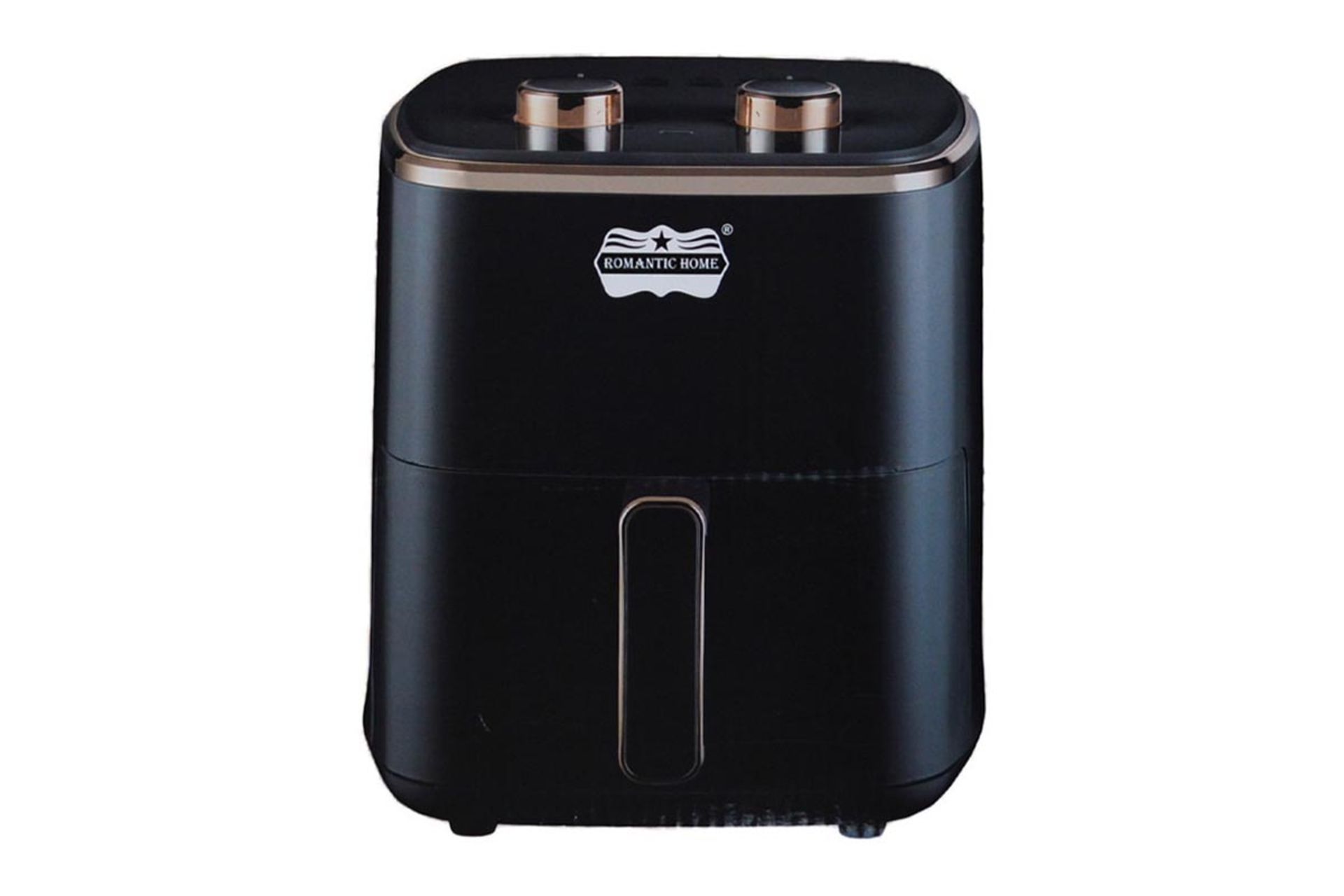 سرخ کن و هواپز رومانتیک هوم YJ803B رنگ مشکی نمای جلو