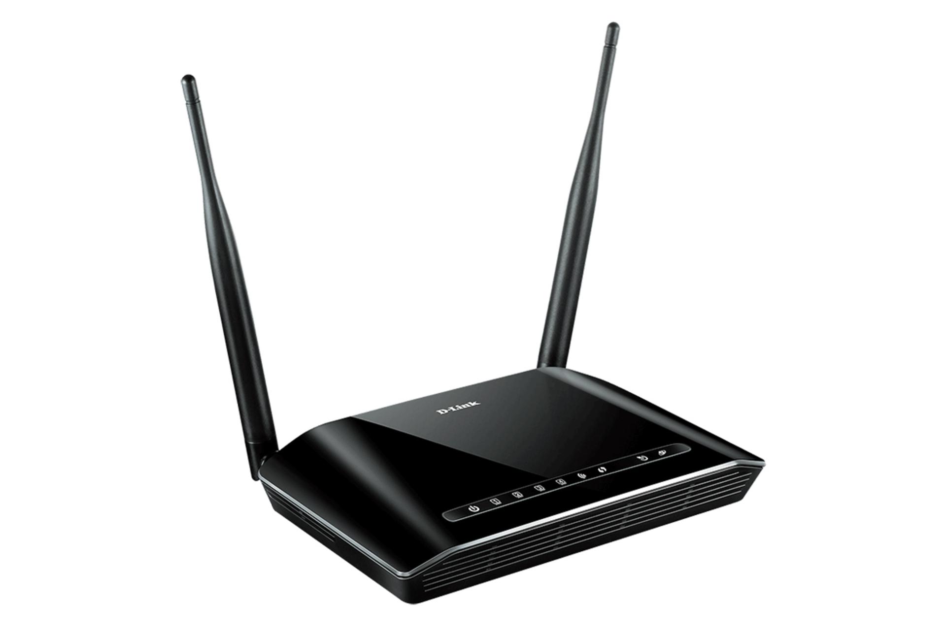 نمای کناری مودم - روتر دی لینک D-Link DSL-2740U