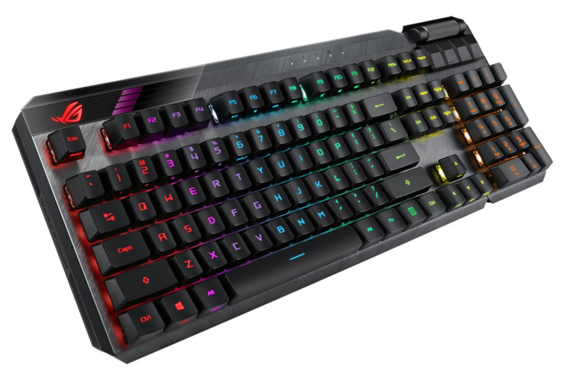 نمای چپ کیبورد ایسوس ROG Claymore II