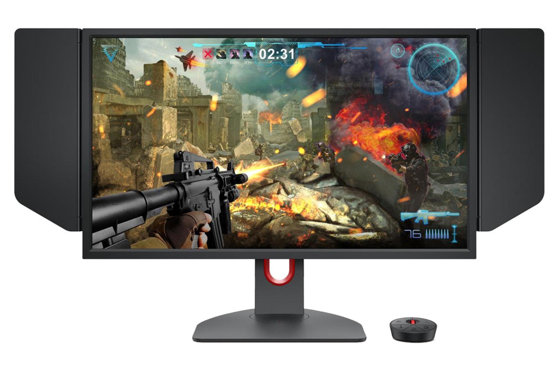 مانیتور بنکیو 27 اینچ مدل BenQ ZOWIE XL2746K نمای جلو