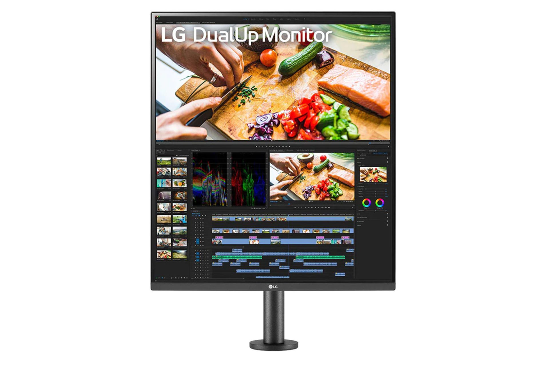 مانیتور ال جی 28 اینچ مدل LG 28MQ780 نمای جلو