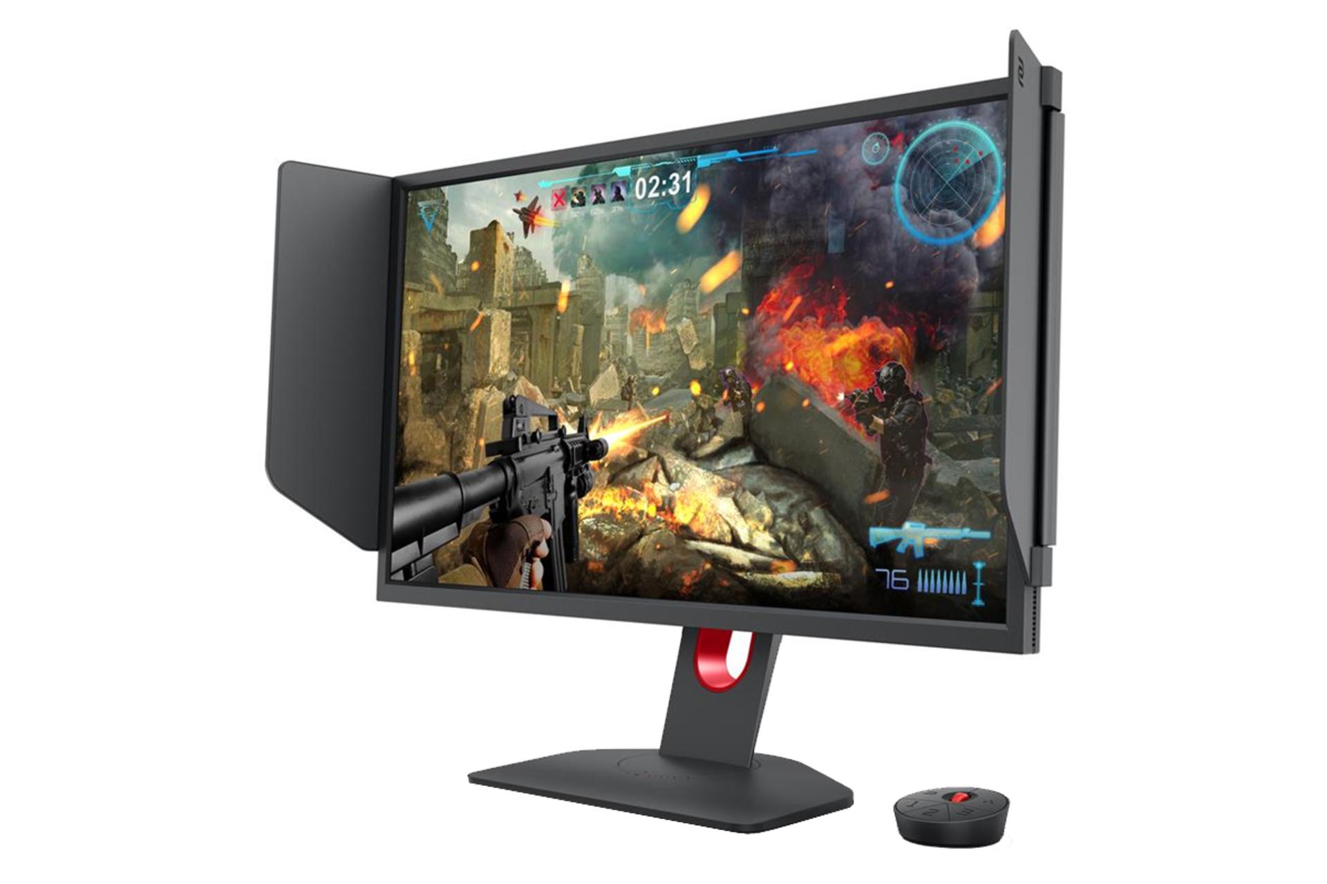 ابعاد مانیتور بنکیو 27 اینچ مدل BenQ ZOWIE XL2746K