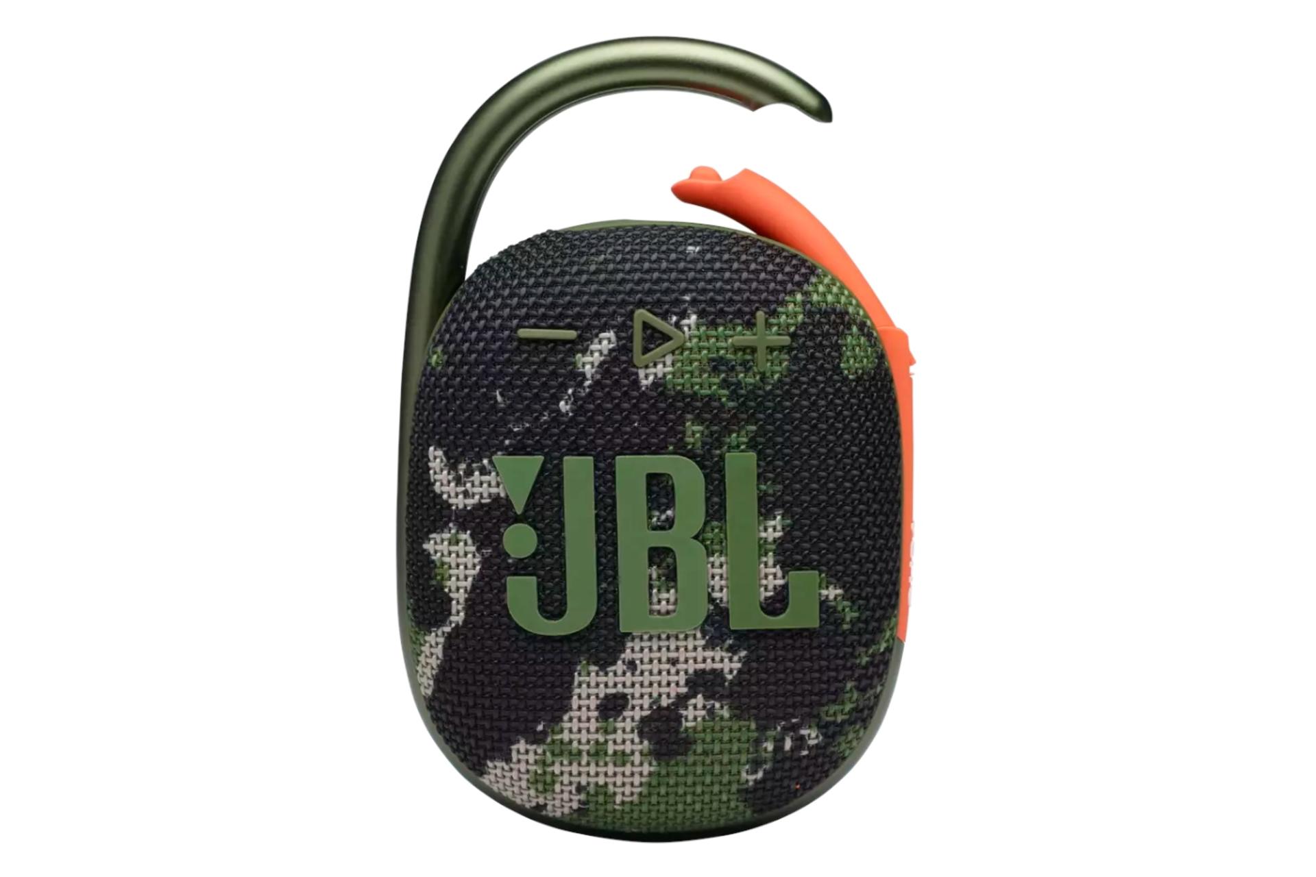 نمای روبرو اسپیکر جی بی ال JBL Clip 4 چریکی