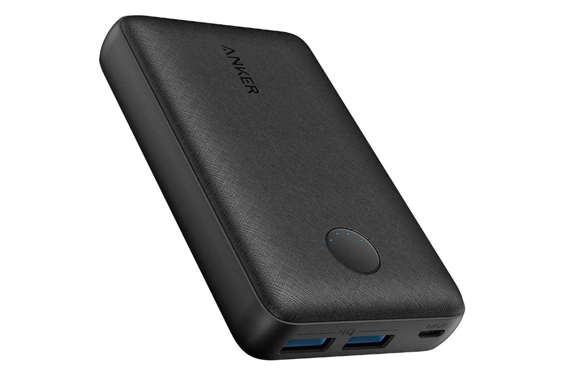مرجع متخصصين ايران پاور بانك انكر PowerCore Select 10000 با ظرفيت 10000 ميلي‌آمپر ساعت Anker PowerCore Select 10000 A