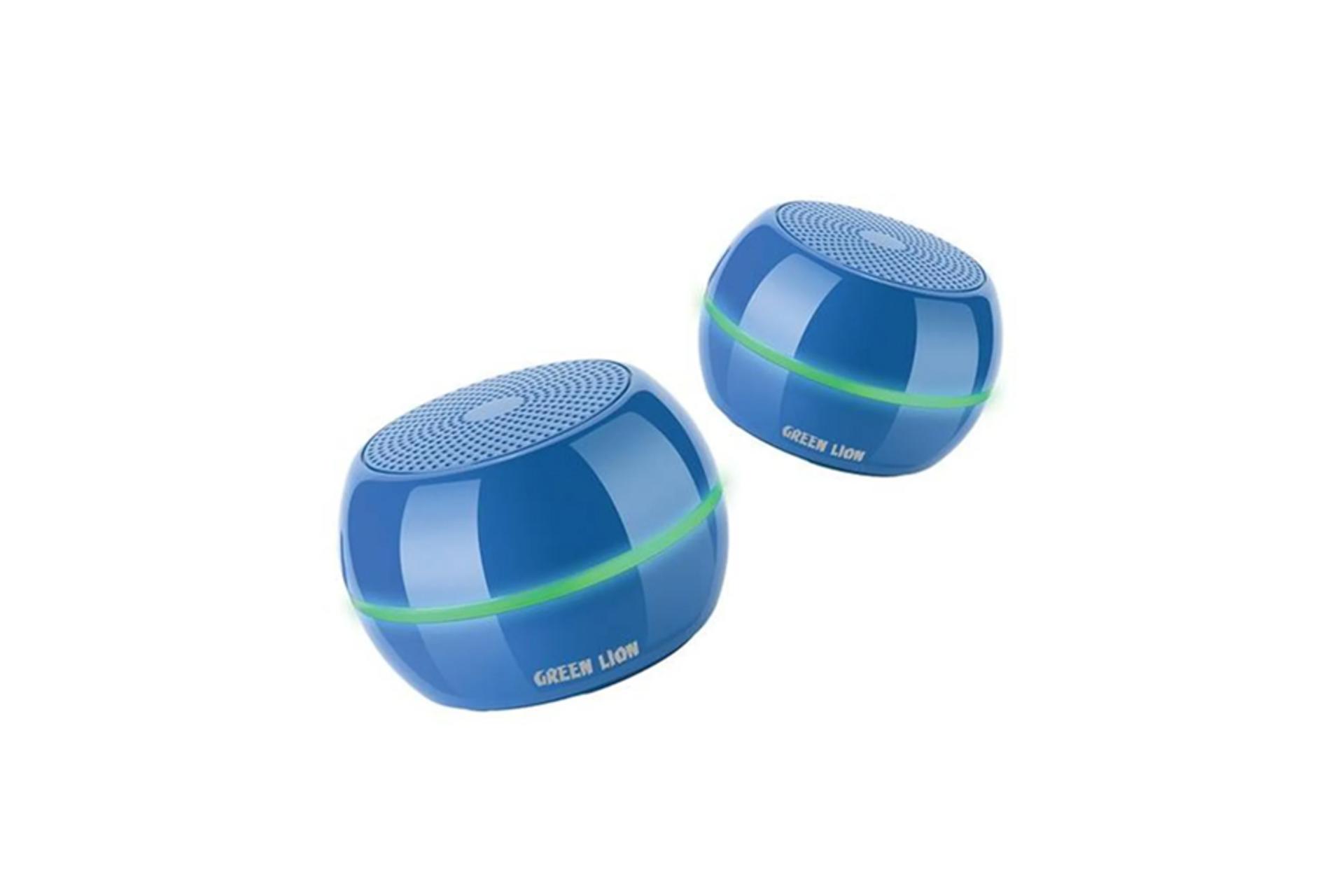 اسپیکر گرین لیون Green Lion Mini Speaker 2 GNMINISP2 آبی