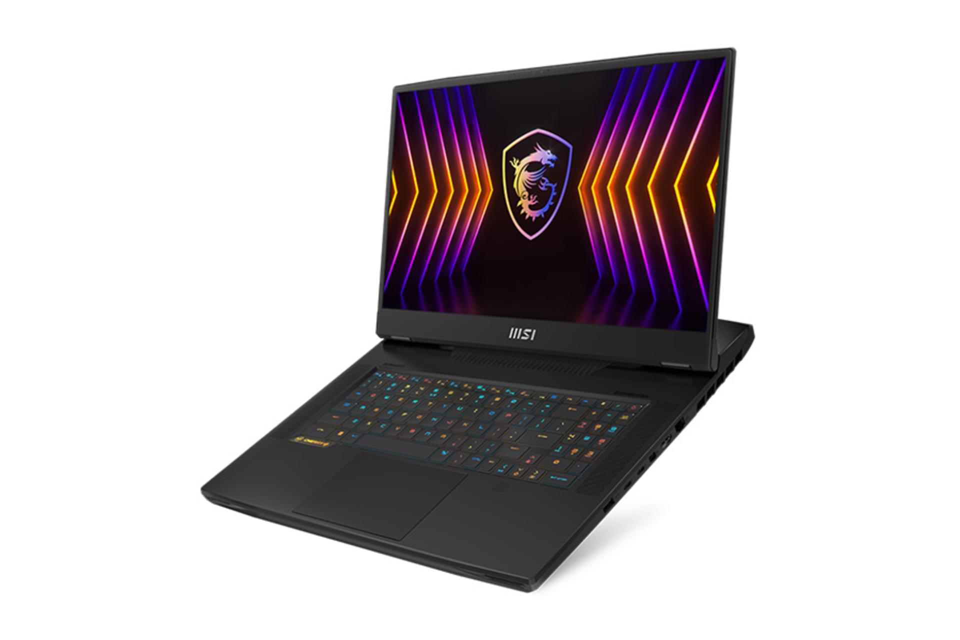 لپ تاپ ام اس آی MSI Titan GT77 12UGS نمای راست