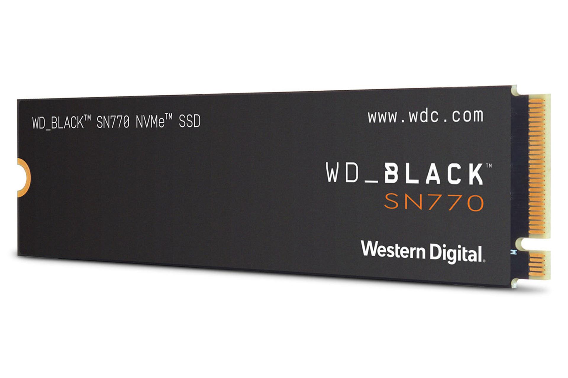 نمای راست SSD وسترن دیجیتال Black SN770 NVMe M.2