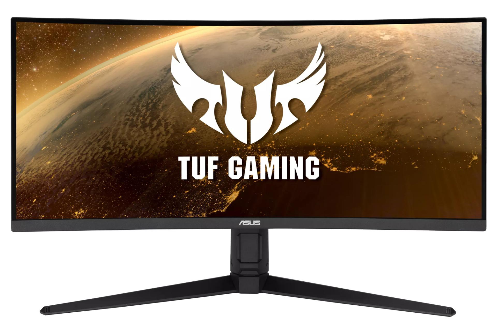 مرجع متخصصين ايران مانيتور ايسوس 34 اينچ مدل TUF Gaming VG34VQL1B نماي جلو