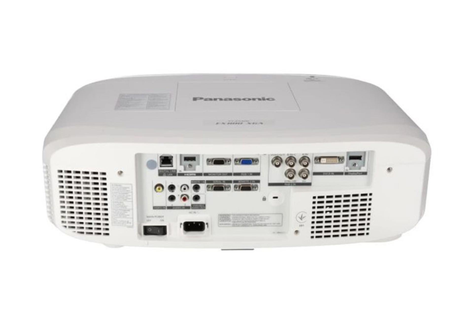 ویدیو پروژکتور پاناسونیک Panasonic PT-EX800 نمای پشت