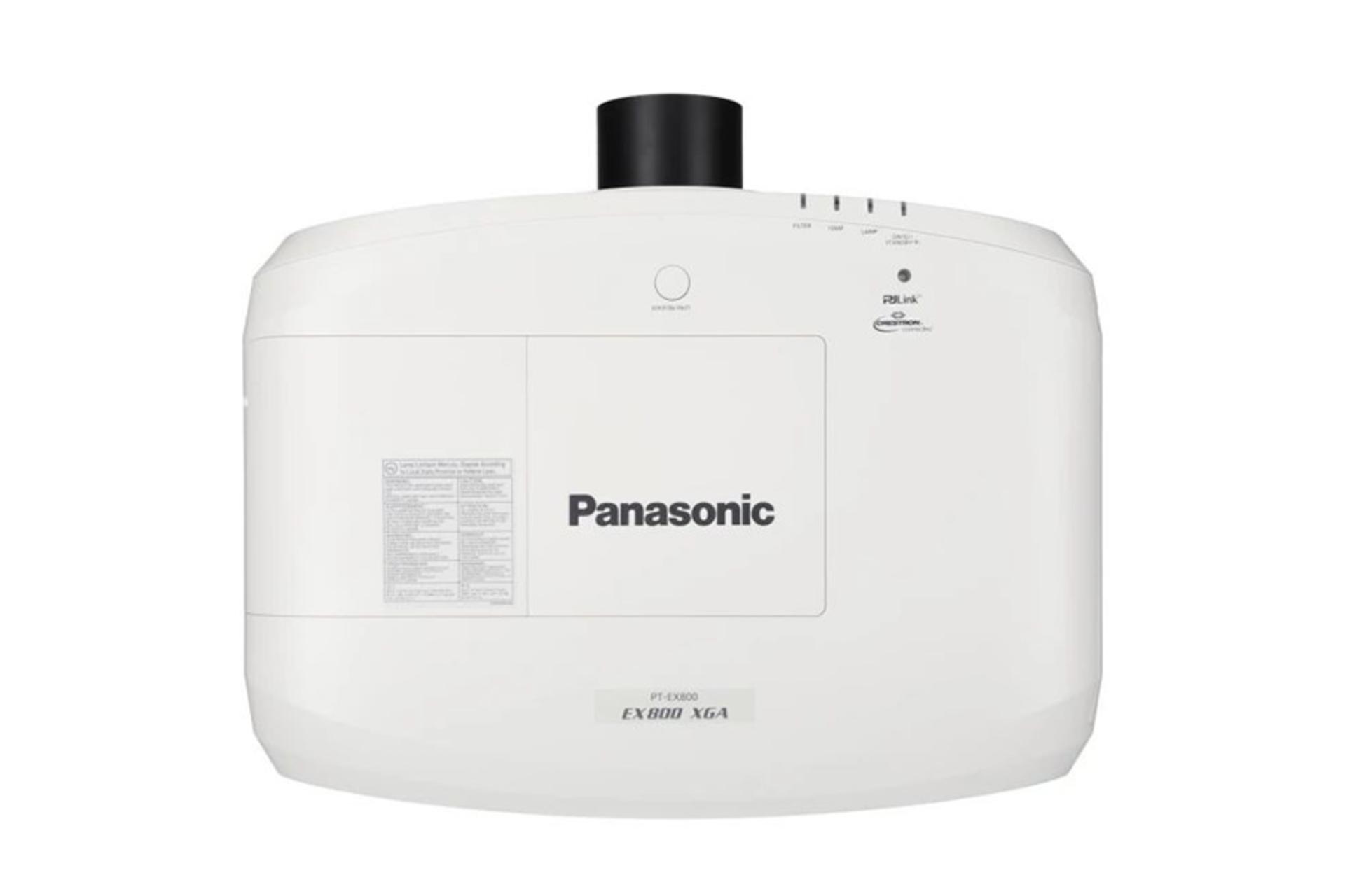 ویدیو پروژکتور پاناسونیک Panasonic PT-EX800 نمای بالا