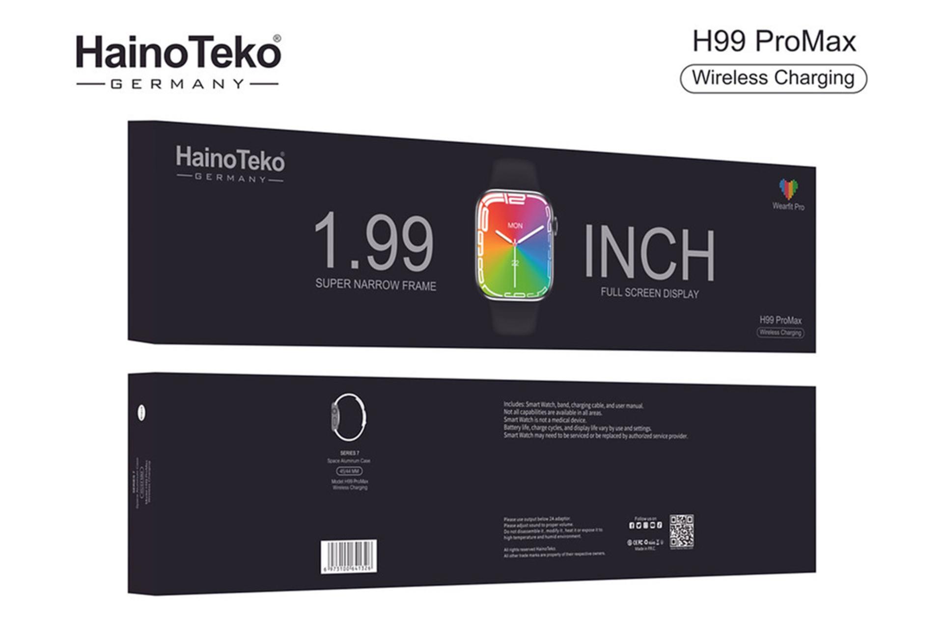 جعبه ساعت هوشمند هاینو تکو Haino Teko H99 Pro Max
